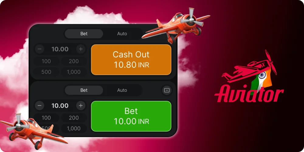 Practice gameplay features in Aviator demo mode